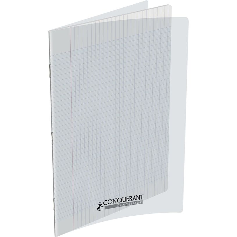 3020120089614-Conquérant Classique - Cahier polypro 24 x 32 cm - 140 pages - grands carreaux (Seyes) - -P_405184474_2-0