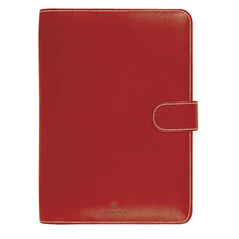 3664447211275-Organiseur Milano - 14 x 18,5 cm - rouge - Oberthur-P_405186386_1-0