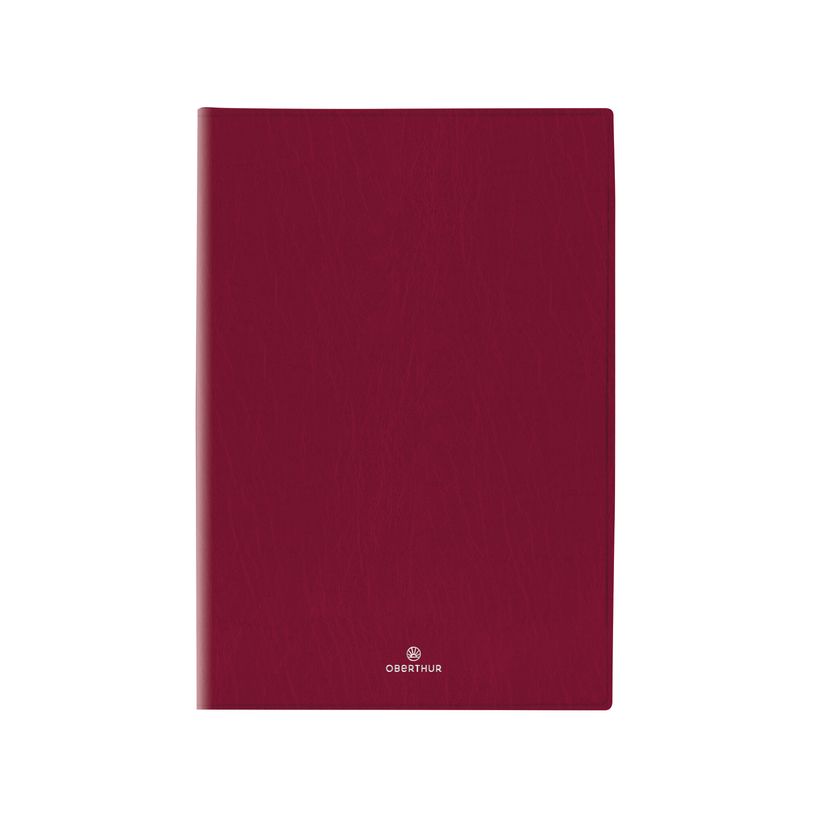 3664447207667-Agenda Odessa - 1 semaine sur 2 pages - 17 x 24,5 cm - bordeaux - Oberthur-P_405186443_2-0