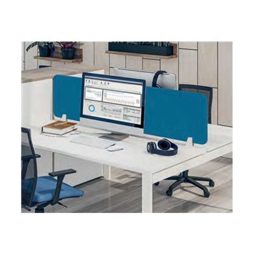 3253310545878-Écran de séparation acoustique pour bureau (sans support de fixation) - L80 x h40 cm - b-P_405224026_2-1