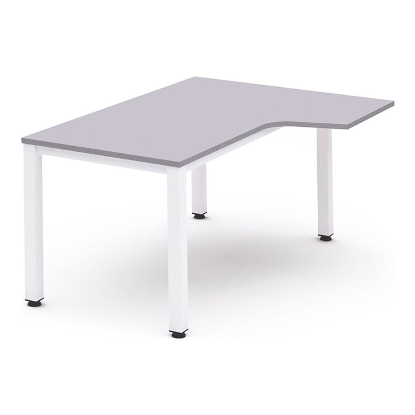 8427951930798-Rocada Executive - Table - en L (droite) - gris - blanc base-P_405224798_1-0