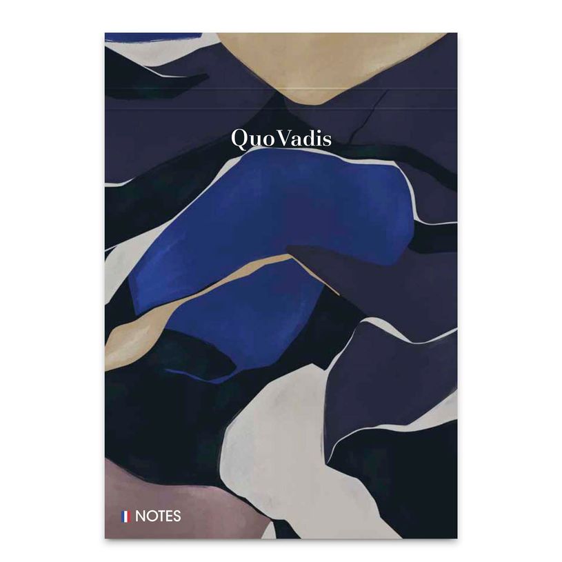 3371010531783-BLOC NOTES RABAT A5 - 80 PAGES Iconique - Fragments/Strate - 15x21 cm - Quo Vadis--0