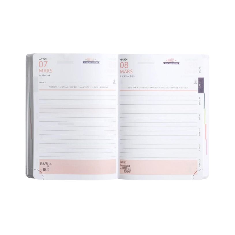 3660942087032-Agenda Les Rideuses - 1 jour par page - 12,5 x 17,5 cm - tropical vibes - Exacompta-P_405228018_2-1
