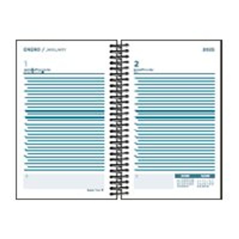 8412885239352-Senfort - Recharge pour agenda - 2025 - 1 jour par page - reliure à spirale - 135 x 210 m-P_405231661_1-0