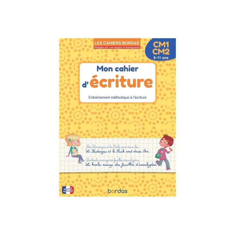 9782047406984-Mon cahier d'écriture - Les cahiers bordas - CM1/CM2 - par Margo Marie, Guyonnet Marcel --P_405235539_2-0