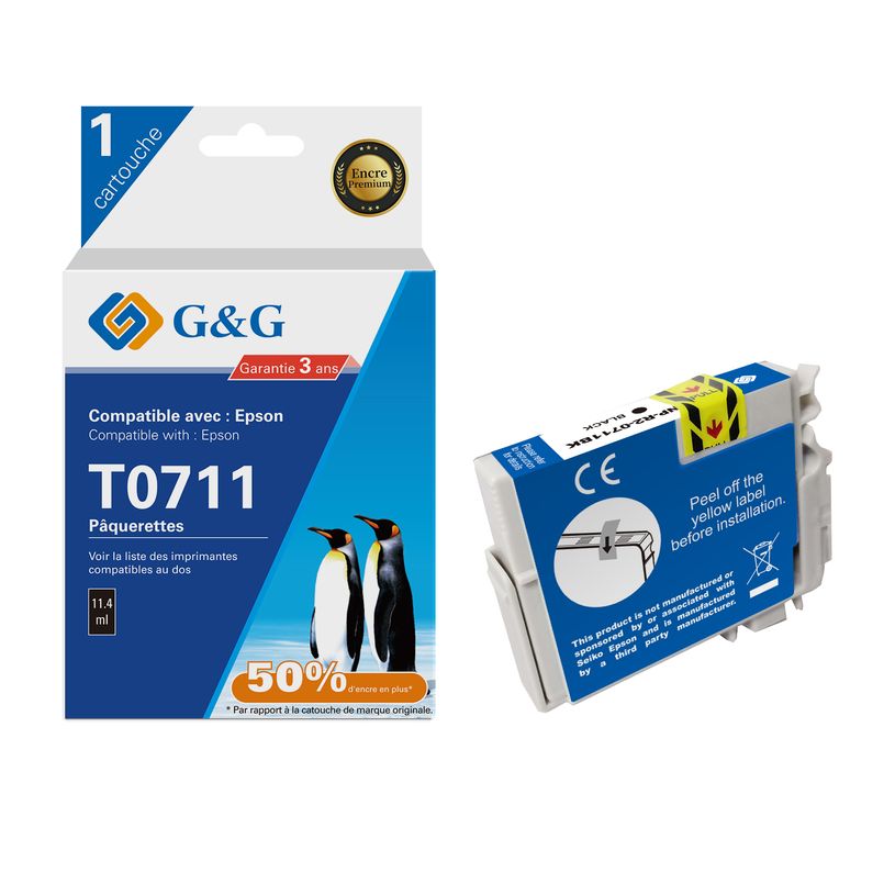 6941881289266-Cartouche compatible Epson T0711 Guépard - noir - G&G-P_405242879_1-0