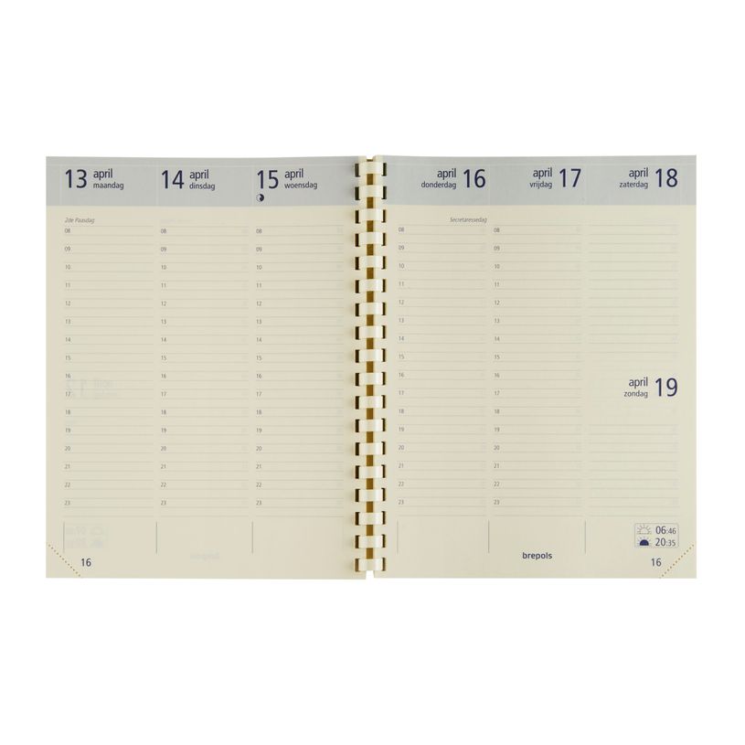 5412303377690-Agenda journalier Optivision Large – format 1L – modèle Trento – anthracite – Brepols--1