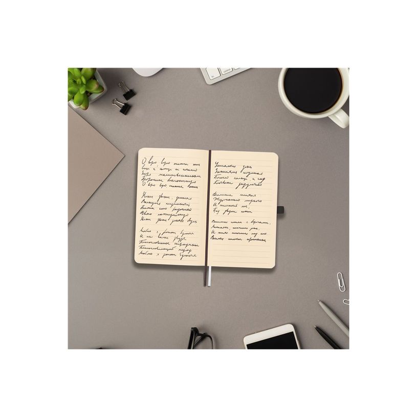 8422952393207-Finocam Nexo - Cahier de notes - petit - 90 x 150 mm - 72 feuilles / 144 pages - papier blanc cassé - doublé - couvert-P_405246386_5-6