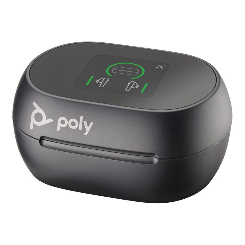 0197497053852-Poly Voyager Free 60+ - Écouteurs sans fil avec micro - intra-auriculaire - Bluetooth - Suppresseur de bruit actif - USB-A via adaptateur Bluetooth, jack 3,5mm - noir de char-P_405246691_7-12