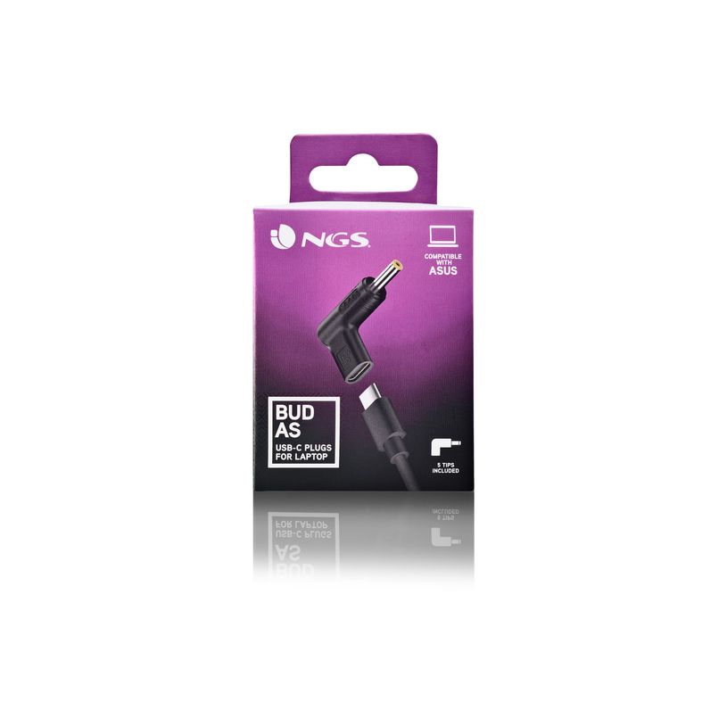 8435430625110-NGS BUD-AS - Kit adaptateur de connecteur d'alimentation pour prise CC de 6,0 mm - Aliment-P_405248141_9-6