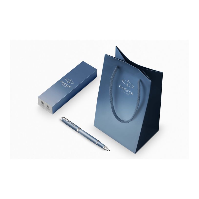 3026982039057-PARKER - Stylo roller IM Rituals bleu - pointe fine-P_405252283_7-5