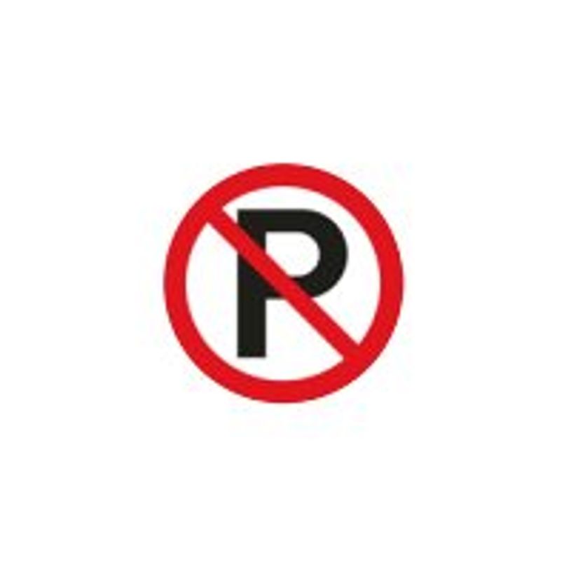 8711234128263-Pickup - Panneau interdiction de stationnement - P - 180 mm (diamètre)-P_405253678_1-0