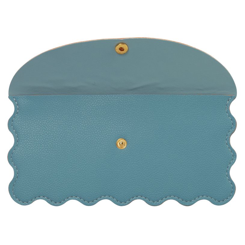 3173740255683-Trousse plate SCHOOL "Mini & Chic" coloris bleu--1