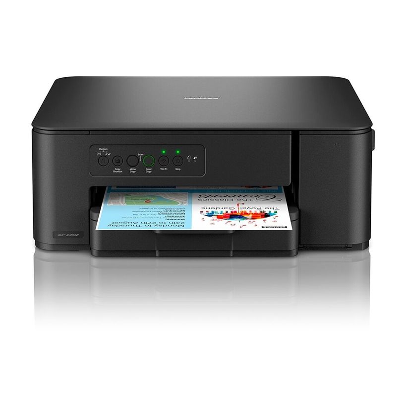 4977766841825-BROTHER DCP-J1260W - imprimante multifonction jet d'encre couleur A4 - USB 2.0, Wi-Fi(n)--1