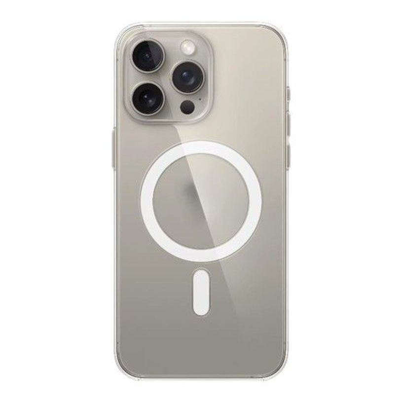 -Coque pour iPhone 15 - Magsafe - transparent--0