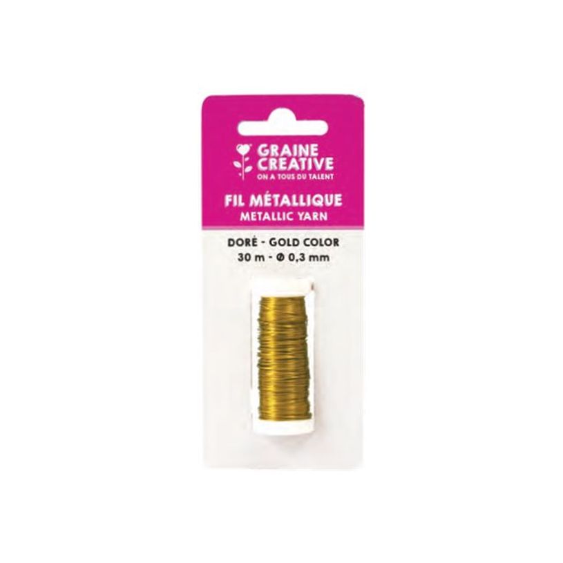 3532432007243-Graine Creative - Bobine de fil métallique - 0,3 mm x 30 m - or-P_405259235_1-0