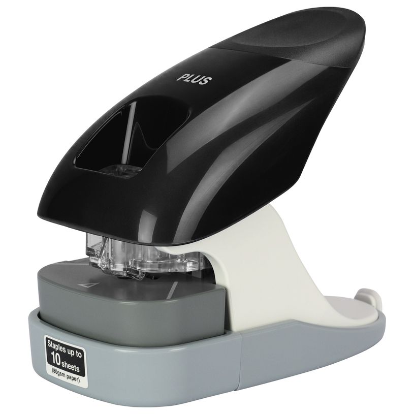 4977564714284-PLUS - Agrafeuse de bureau sans agrafe SL-112A - Noir--0
