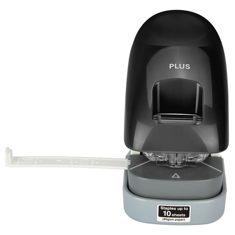 4977564714284-PLUS - Agrafeuse de bureau sans agrafe SL-112A - Noir--1