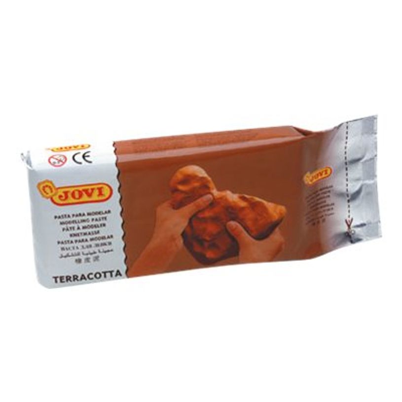 8412027000550-JOVI - Pâte à modeler - 1 kg - terre cuite-P_506677_1-0