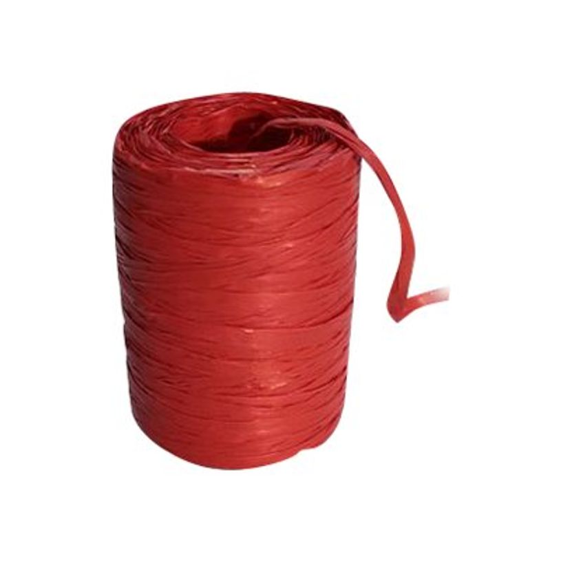 3065506019069-Maildor - Pelote de raphia synthétique - ruban d'emballage 100 m - rouge-P_601906_1-0