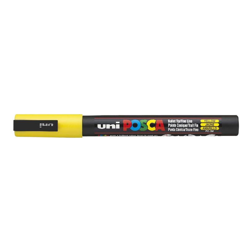 4902778915820-Posca - Marqueur peinture pointe fine - jaune-P_79136889_1-0