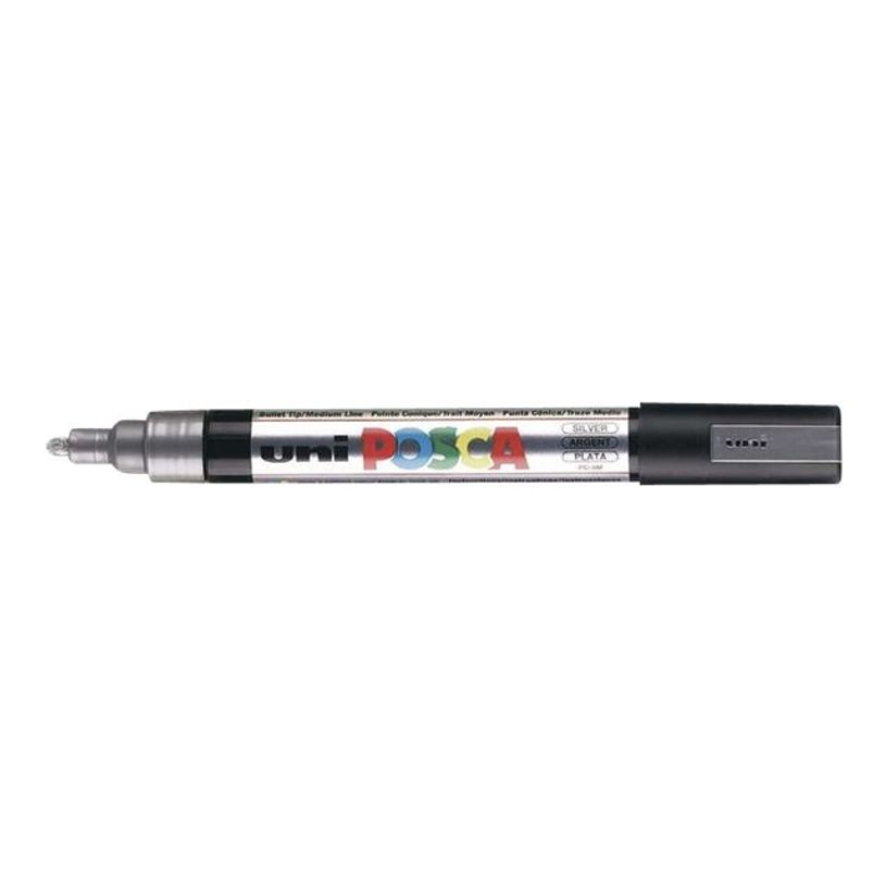 4902778916278-Posca - Marqueur peinture pointe moyenne - argent-P_79138579_1-0