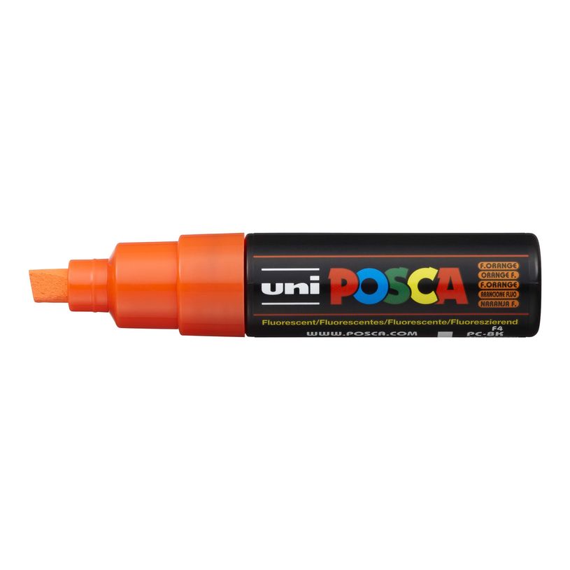 4902778916957-Posca - Marqueur peinture pointe large - orange fluo-P_79138592_1-0