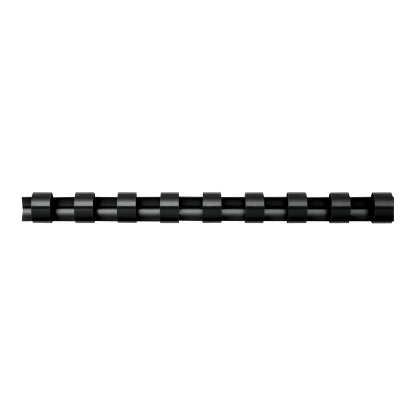 0400791407253-Fellowes - 100 anneaux de reliure en plastique - 19 mm - jusqu'à 150 feuilles - noir-P_79140725_1-0