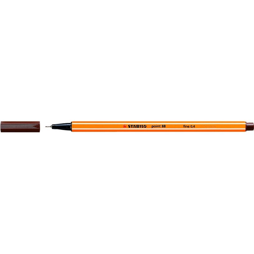 4006381105309-STABILO Point 88 - Feutre fin - 0.4 mm - brun-P_79144849_1-0
