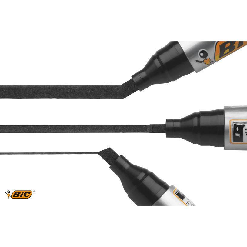 3086129999750-BIC MARKING 2300 - Marqueur permanent - pointe biseau - rouge-P_79145734_3-2