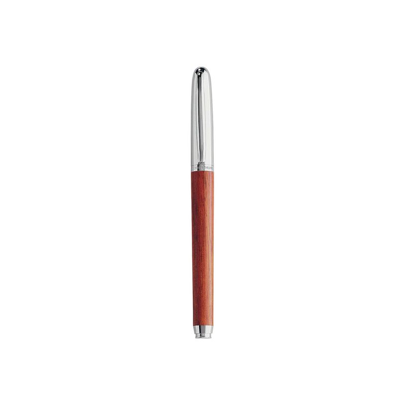 3108722420704-Oberthur Séquoia - Roller bois de rose / chromé-P_79147830_2-1
