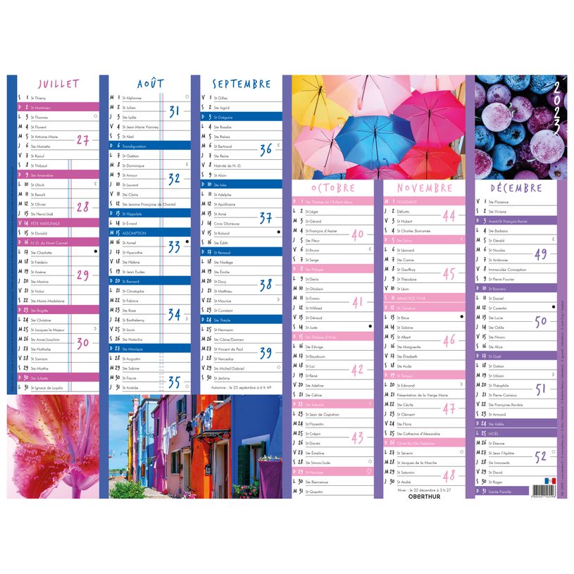 3664447125602-Oberthur Color Story - Calendrier 6 mois par face - 40,5 x 52 cm-P_79148034_2-1