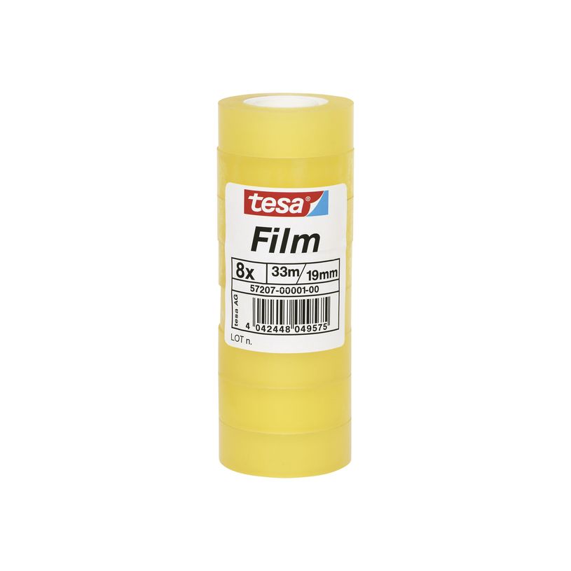 4042448049575-Tesa - 8 rouleaux de Ruban adhésif - 19 mm x 33 m-P_79355804_1-0