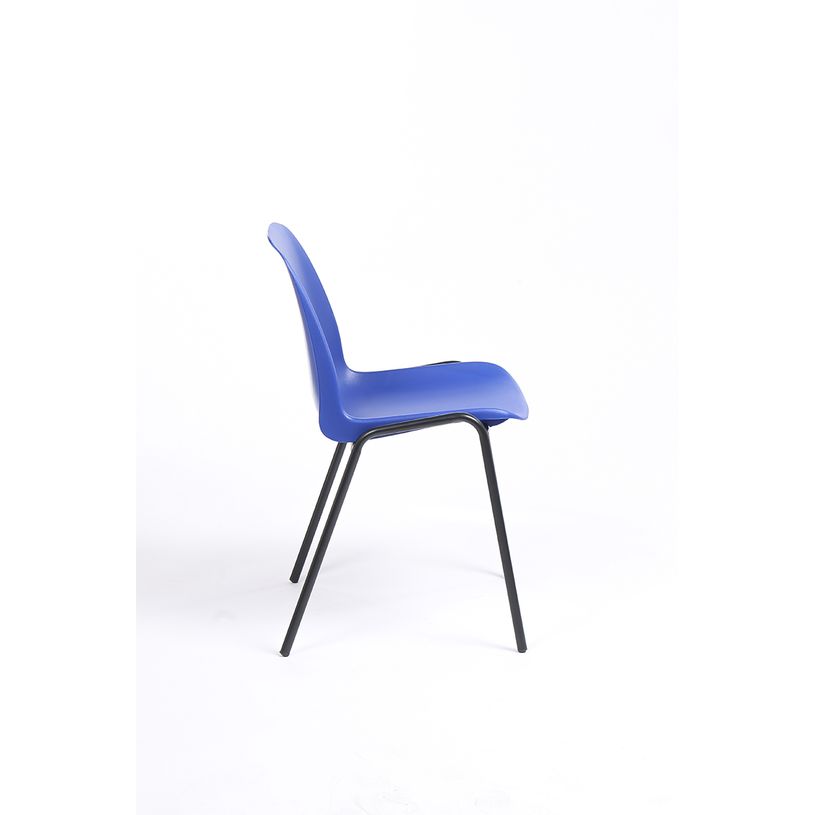 3701338800016-Chaise CHARLOTTE - pieds noirs sans accroche - bleu-P_79365963_3-2