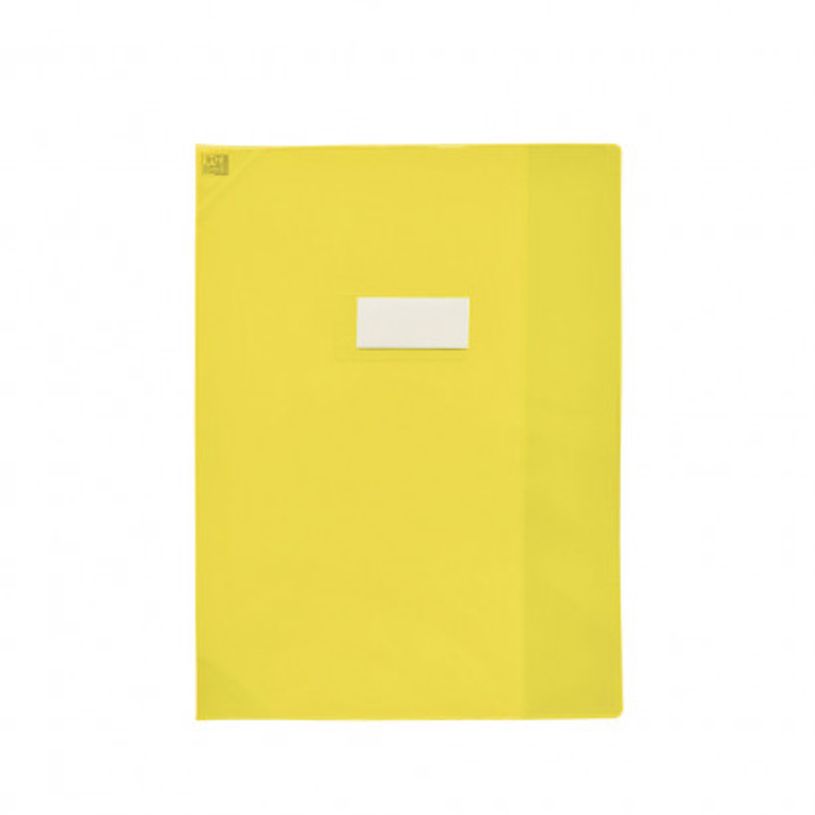 3045050057434-Oxford School Life - Protège cahier - 17 x 22 cm - jaune translucide-P_79376758_1-0