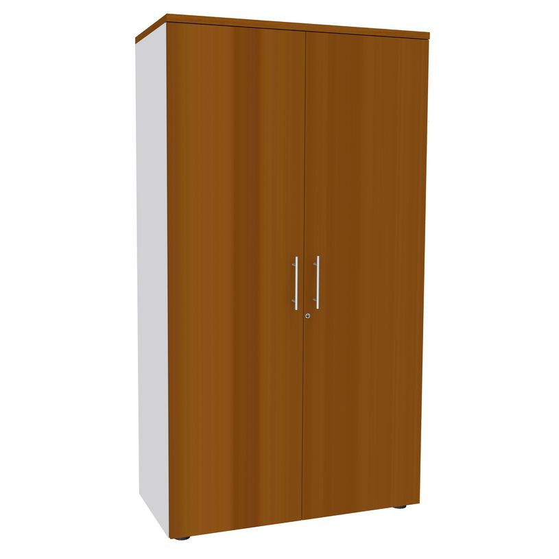 2012348123431-Armoire haute IDRA/DUAL - H180 x L80 x P47 - 2 portes - Corps blanc - Portes et dessus imit-P_79377065_1-0