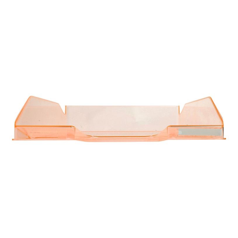 9002493019911-Exacompta COMBO Glossy - Corbeille à courrier orange translucide-P_79382830_1-0