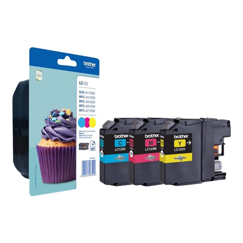 5014047563195-Brother LC123 - Pack de 3 - cyan, magenta, jaune - cartouche d'encre originale-P_79383400_1-0