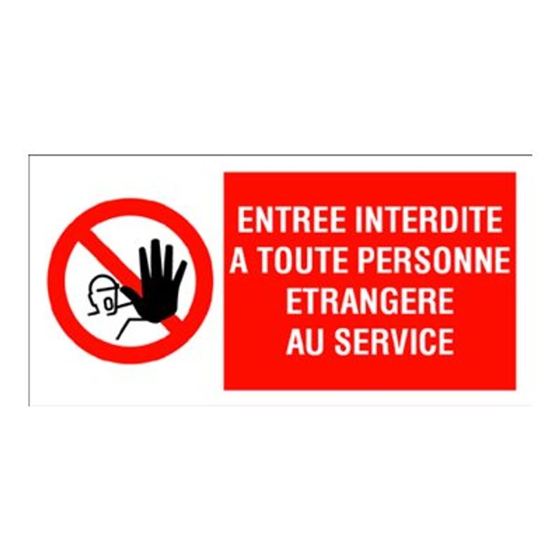 8711234128539-Pickup - Panneau - 300 x 150 mm - entrée interdite 2-P_79383628_1-0