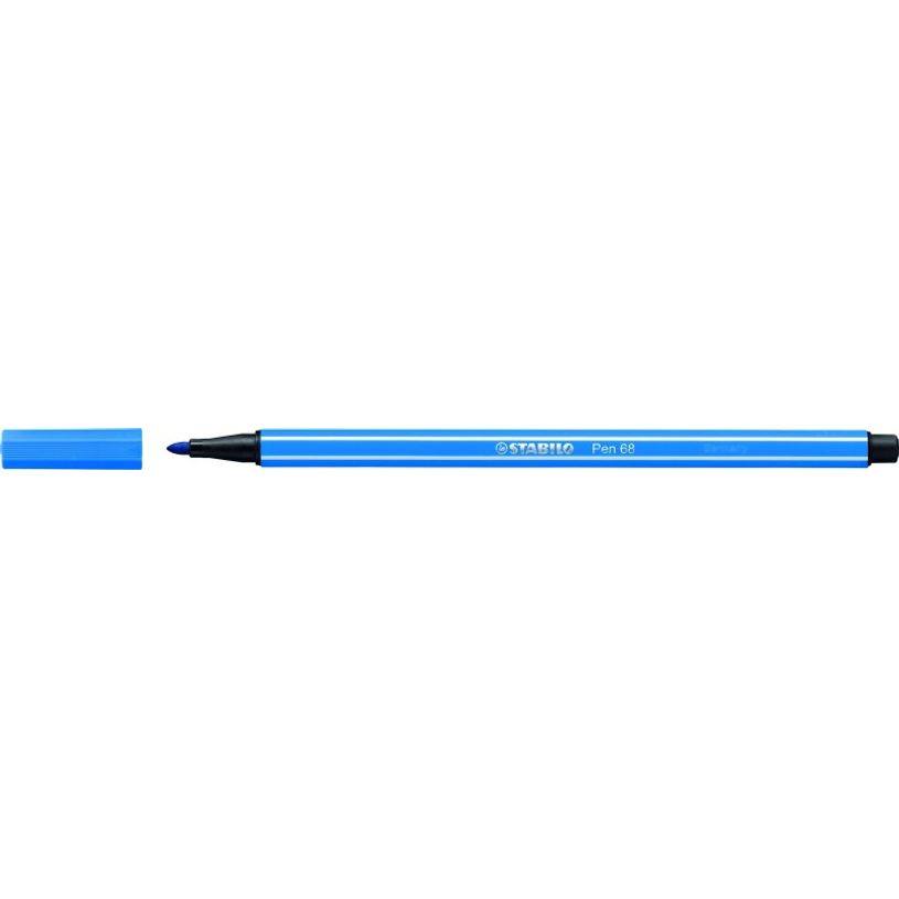 4006381333276-STABILO Pen 68 - Feutre pointe moyenne - bleu foncé-P_79386228_1-0