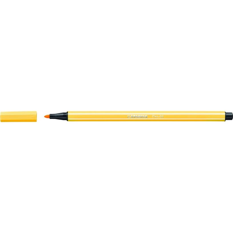 4006381333290-STABILO Pen 68 - Feutre pointe moyenne - jaune-P_79386230_1-0