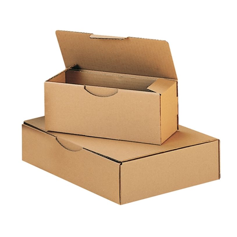 2012348669007-50 Boîtes postales d'expédition - 25 cm x 15 cm x 10 cm - kraft brun - Logistipack--0