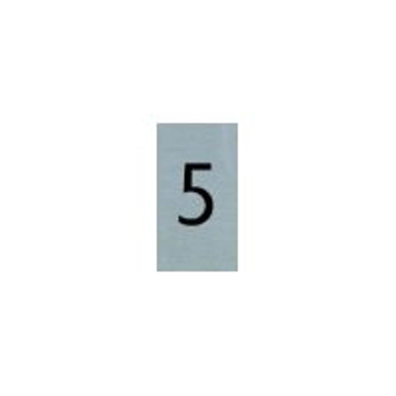 8711234048059-Pickup - Plaque de signalisation - 25 x 44 mm - autocollant - chiffre 5-P_79396263_1-0