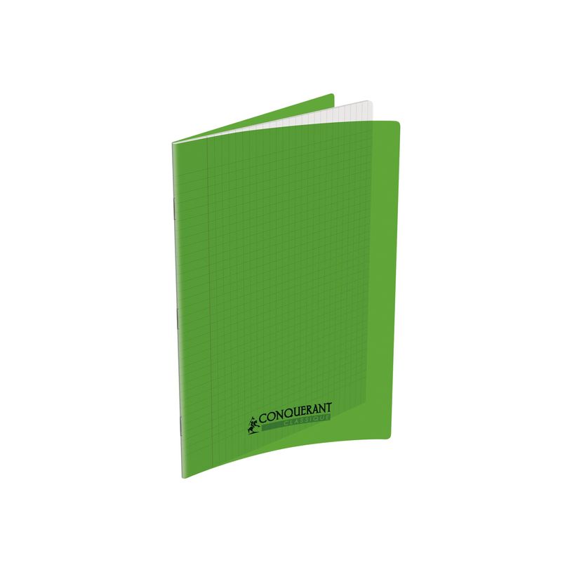 3020121206942-Conquérant Classique - Cahier polypro A4 (21x29,7cm) - 96 pages - grands carreaux (Seyes) -P_79397618_1-0