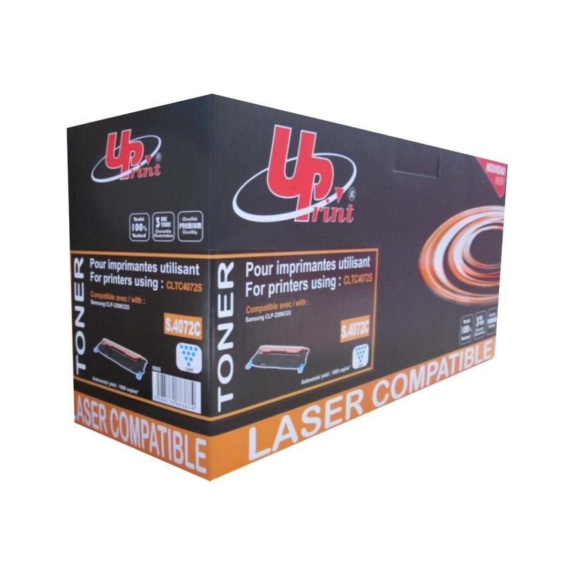 3584770713287-Cartouche laser compatible Samsung CLT-4072S - cyan - UPrint S.407C-P_79398636_1-0