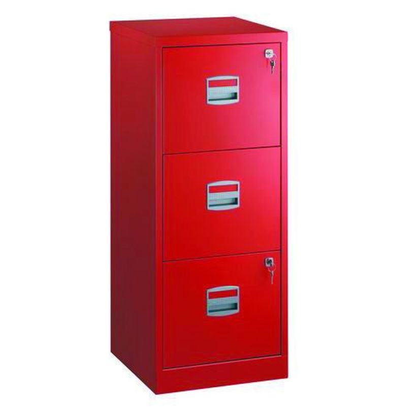 3700339877775-Classeur métallique monobloc - 3 tiroirs - H102 x L41 x P40 cm - rouge-P_79399948_1-0