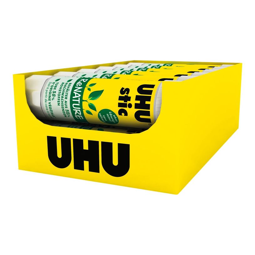 4026700448566-UHU stic ReNATURE - 12 Bâtons de colle - 21 g - Plastique écologique-P_79402221_1-0