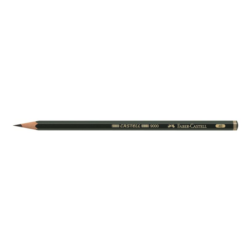 4005401190042-Faber-Castell 9000 - Crayon à papier - 4B-P_79403780_1-0