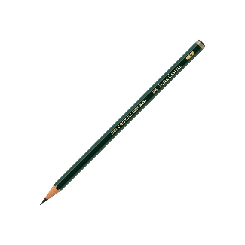 4005401190042-Faber-Castell 9000 - Crayon à papier - 4B-P_79403780_2-1
