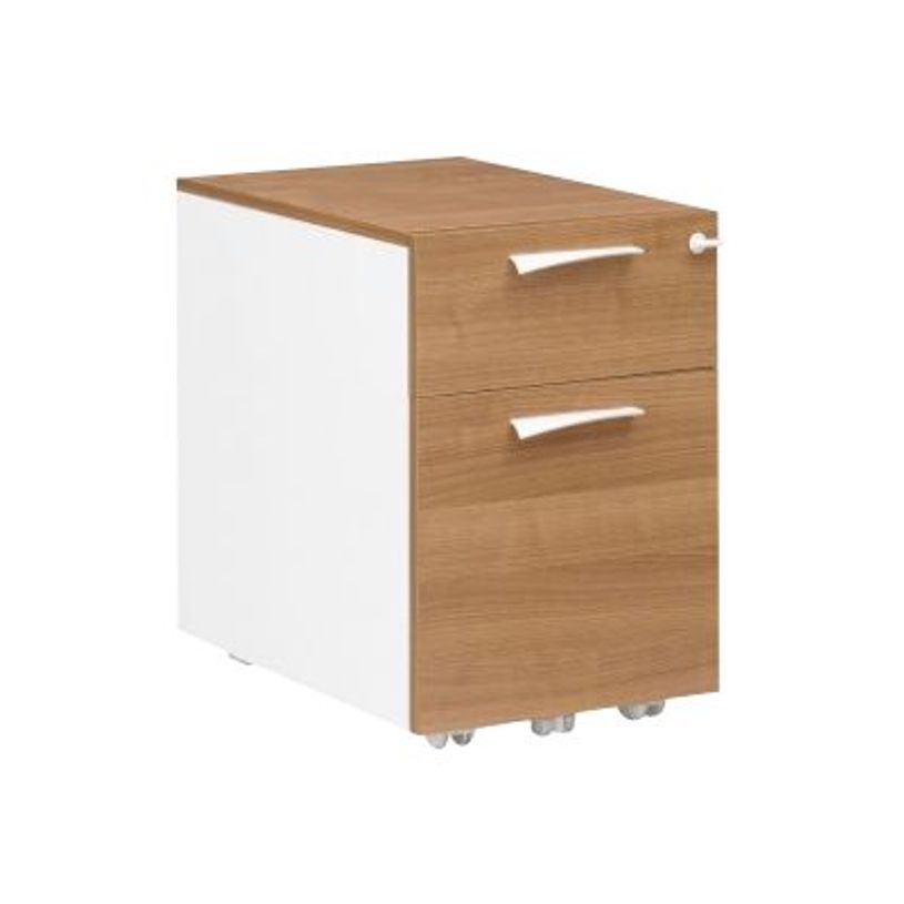 3483600597625-Caisson mobile XENON - Profondeur 60 cm - 2 tiroirs - Merisier italien-P_79406851_1-0